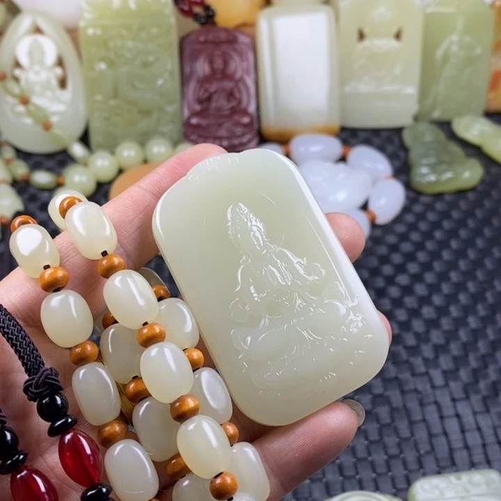 昆仑料观音牌一套