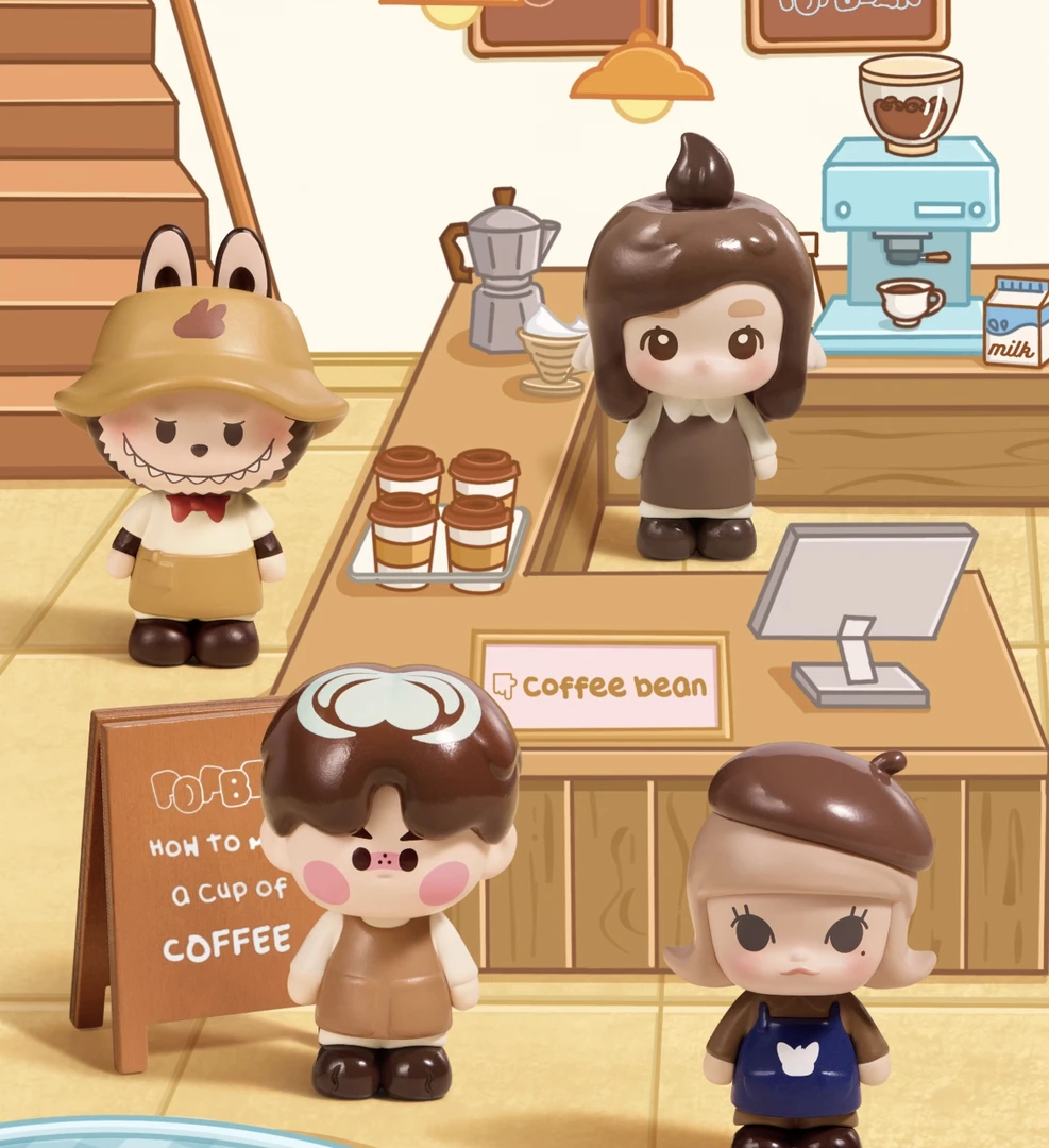 【拆盒】咖啡萌粒diy萌粒