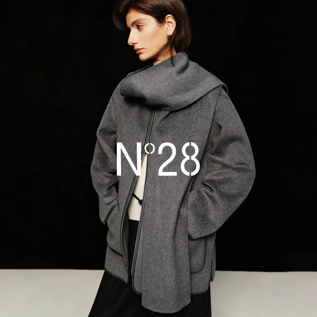 【王雪糕专属】N°28毛呢外套女秋冬宽松复古保暖呢大衣8855A1D668