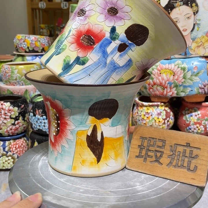 景德镇艺术手绘作品