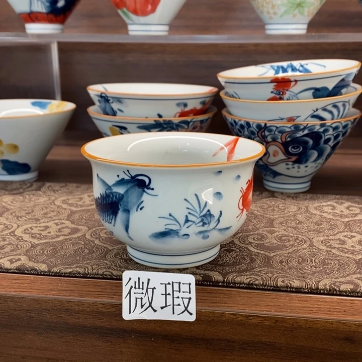 釉下老陶泥手工绘制