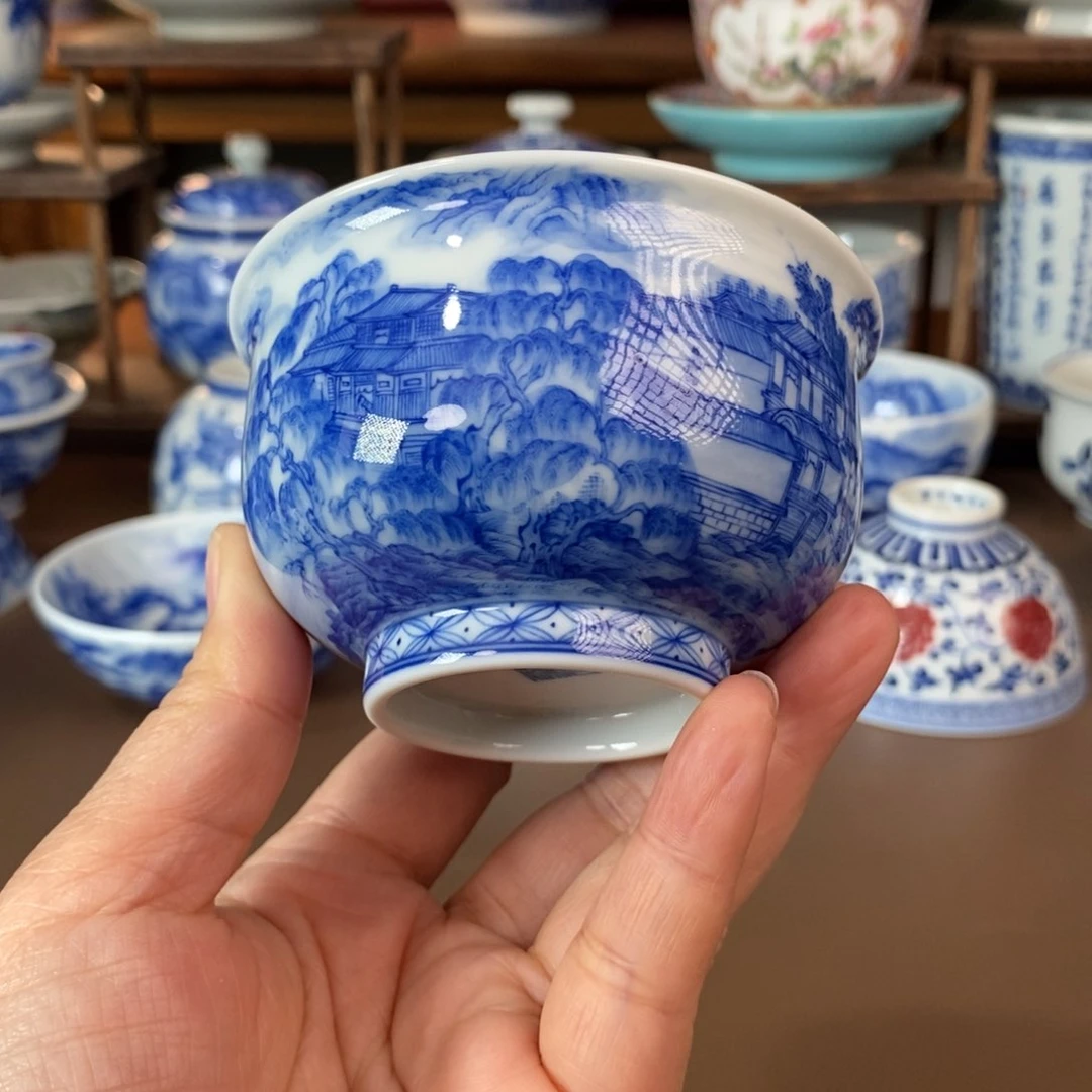 景德镇陶瓷手工手绘