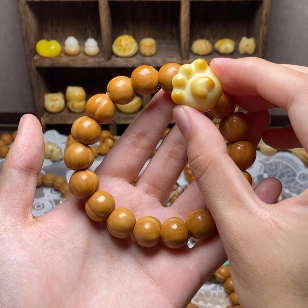 猴头核桃手串屁桃