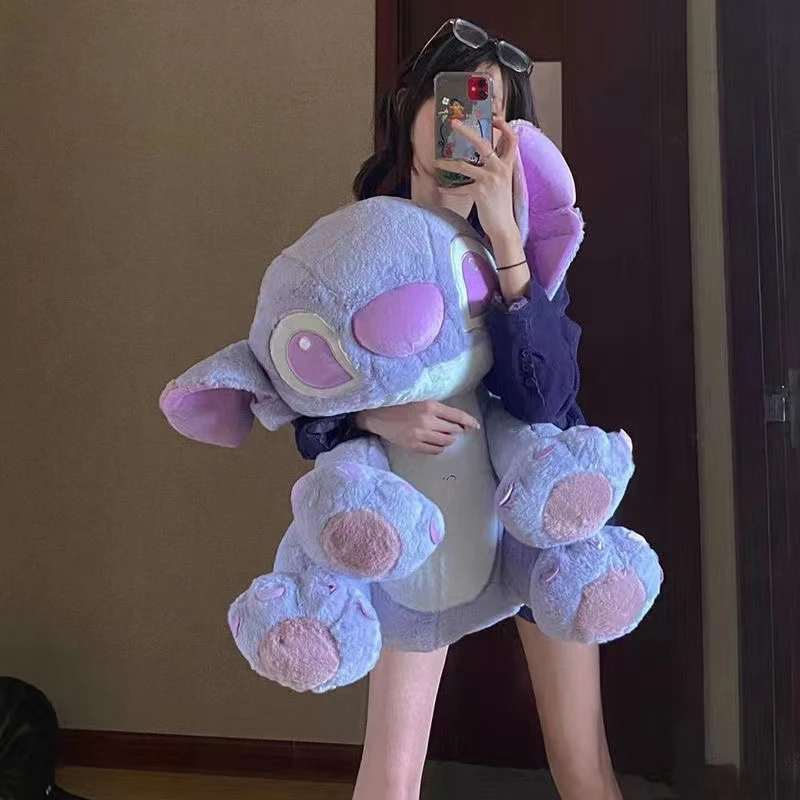 紫色史迪仔毛绒玩具玩偶送女友闺蜜情人节礼物生日大号史迪奇公仔