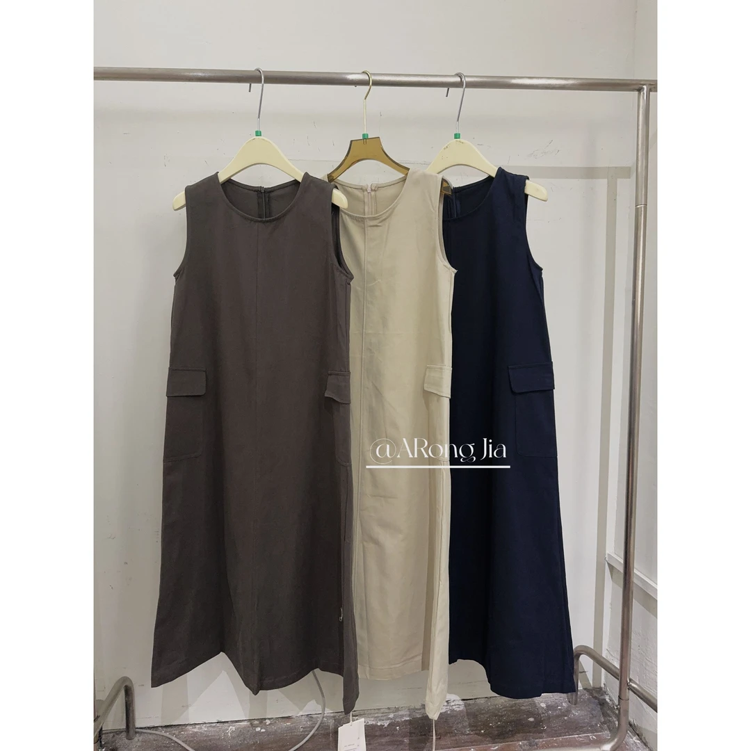 【ARONG阿荣家】背心裙08121-三色-F