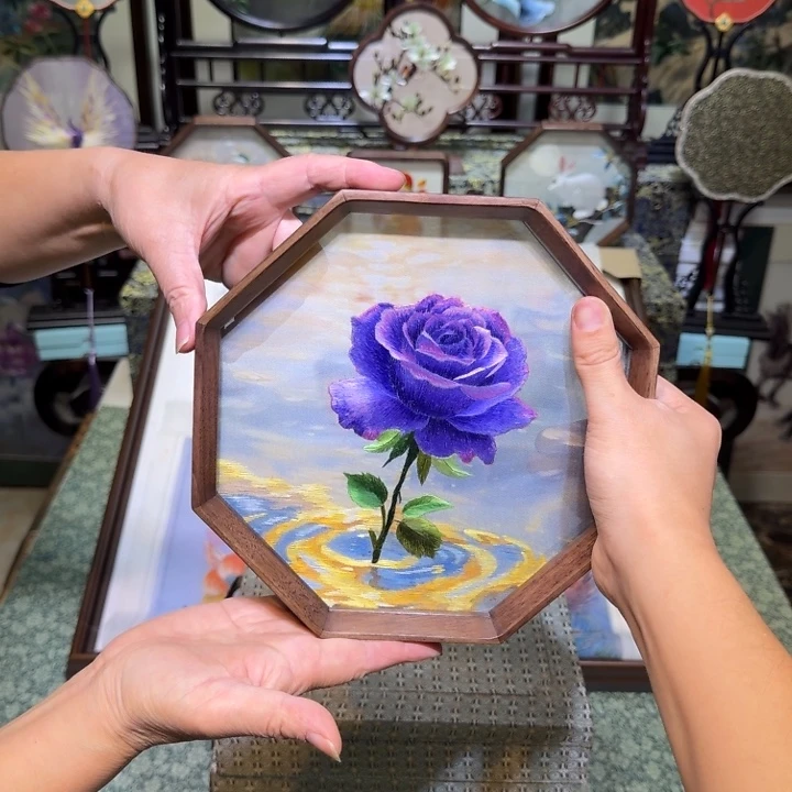 刺绣手工苏绣工艺制作技艺异色