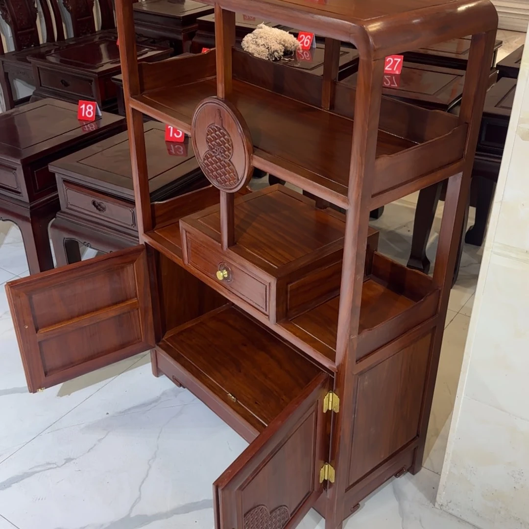 花梨木类成套家具用****7刚果花梨86多宝阁