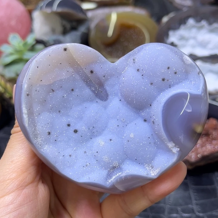 发饰未镶嵌水晶蓝软心