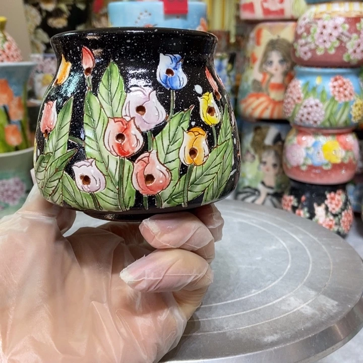 景德镇艺术手绘作品