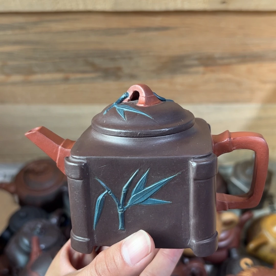 紫砂茶壶老厂紫砂壶一件！