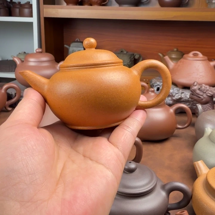 紫砂茶壶半手工水平容量100cc