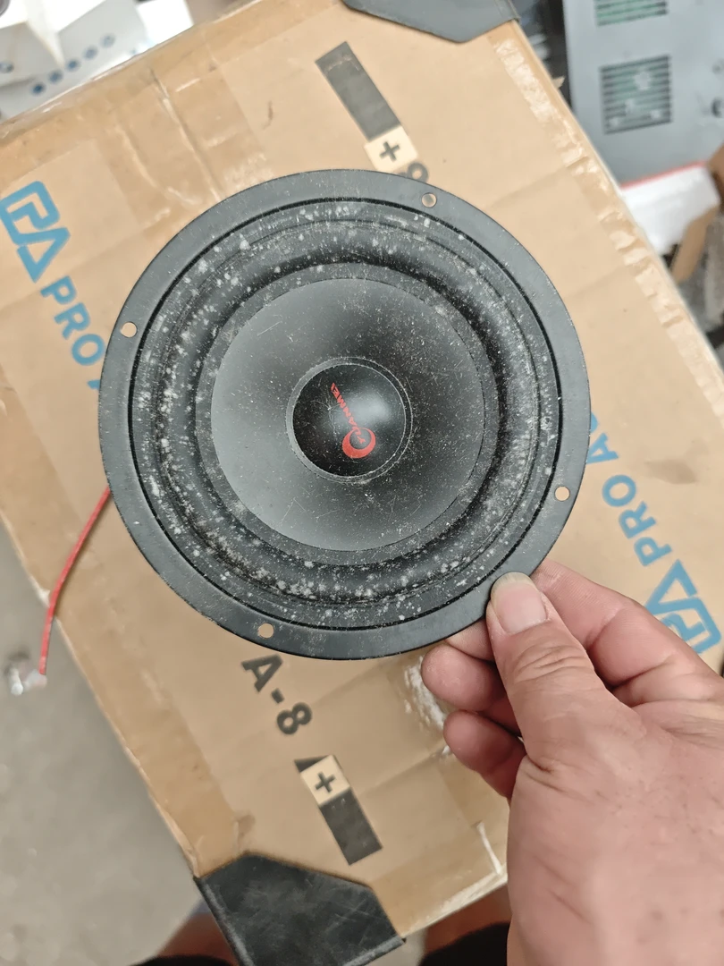 8新  5.5寸音响喇叭一个的价格，有的有字，有的没字。