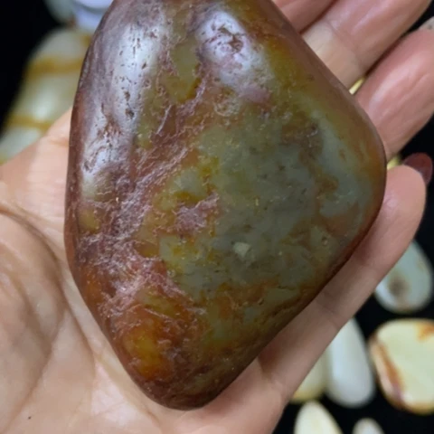 一***衿和田玉（糖玉）未镶嵌挂件
