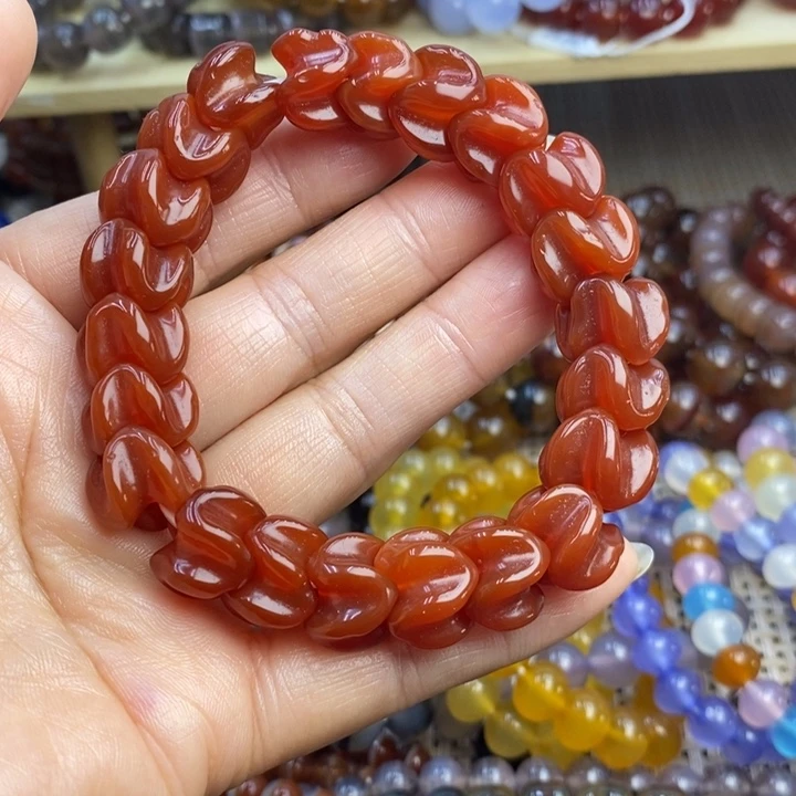 玛瑙/玉髓未镶嵌手链