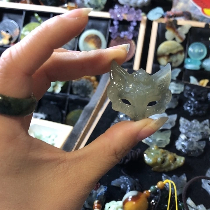 岫玉未镶嵌岫玉挂件