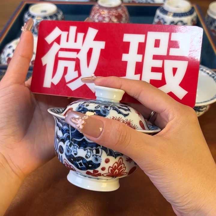 瓷片景德镇陶瓷手工手绘