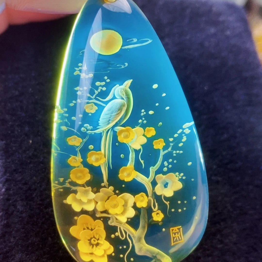 【闪购商品】金珀吊坠(不含链)未镶嵌