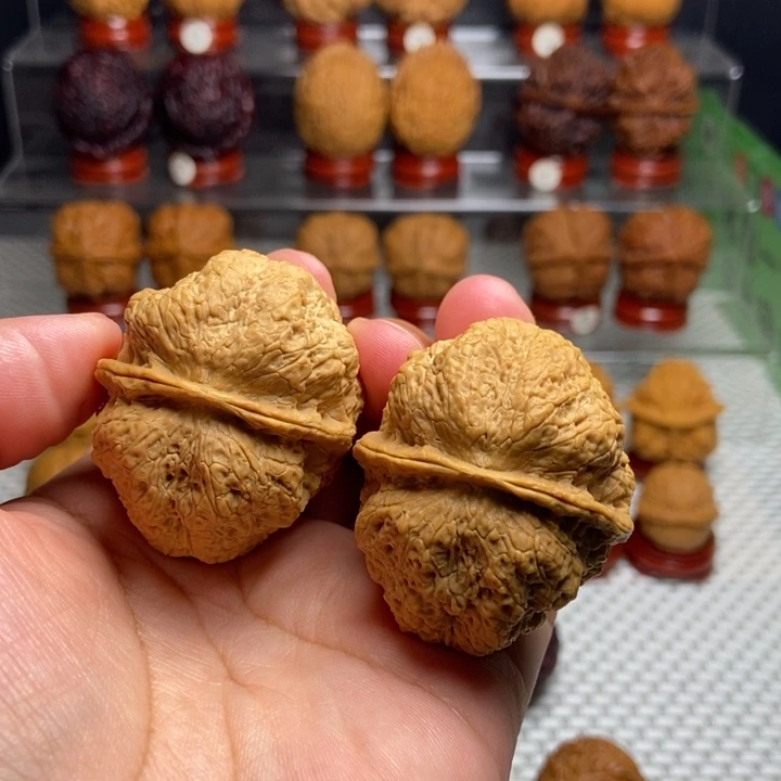 把件文玩核桃蝴蝶蟾23