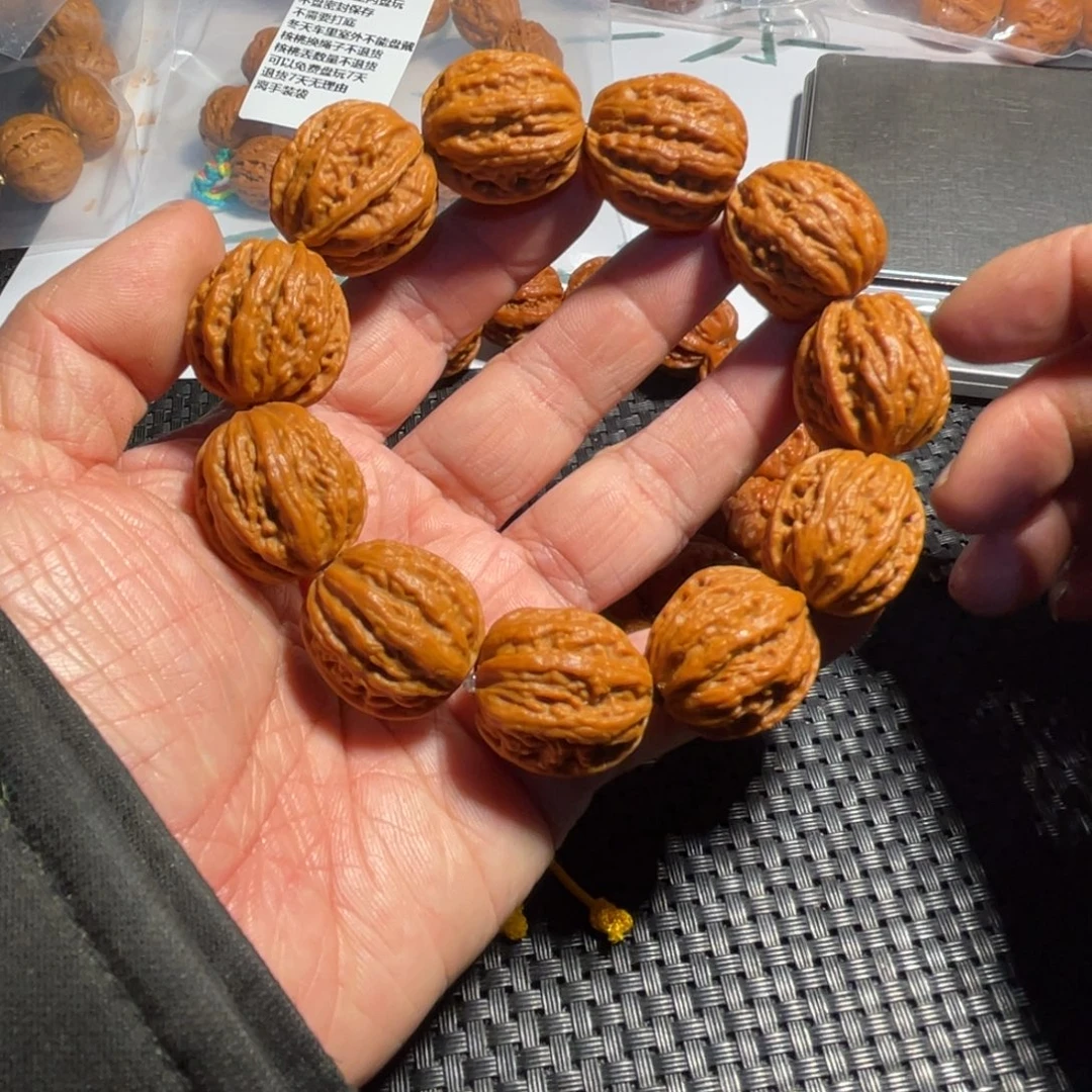 文玩核桃手串树王京八棱21