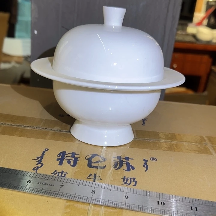 国营尾货骨瓷炖盅一套