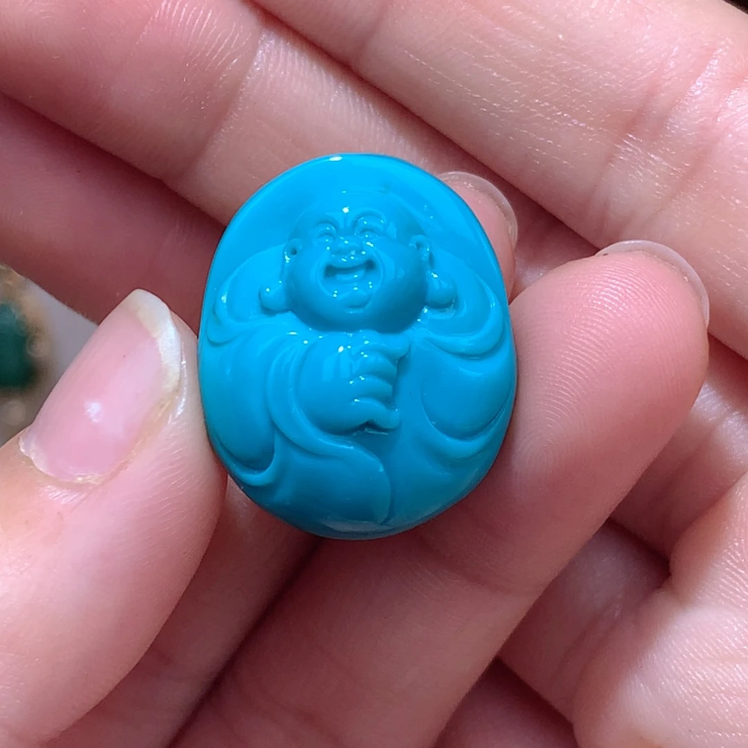 绿松石珠宝奇石未镶嵌