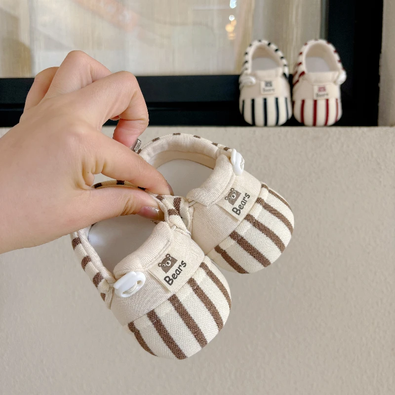 春季单鞋0-12个月男女宝宝步前鞋透气防滑软底休闲鞋9