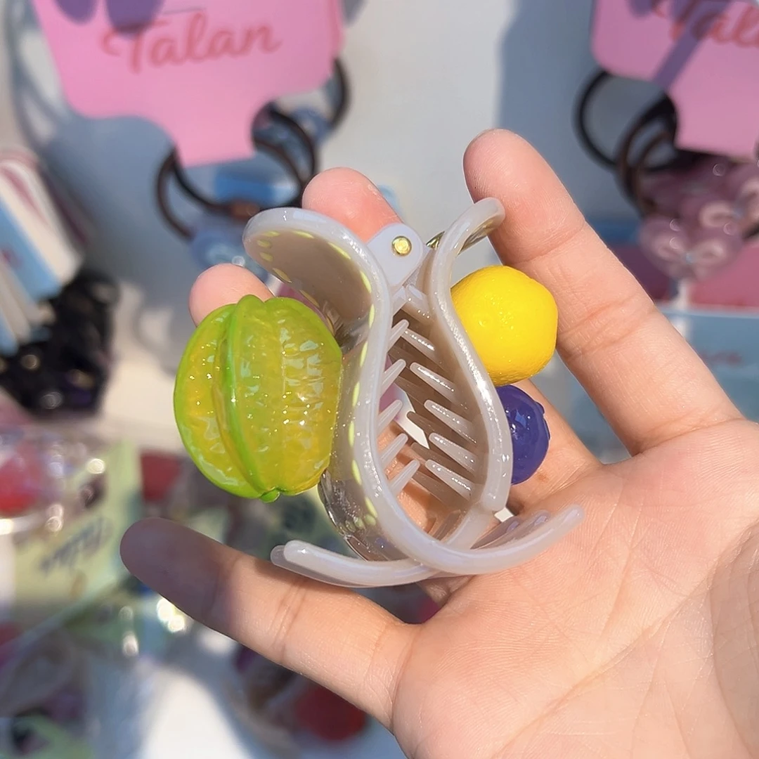 布艺铁合金高马尾夹