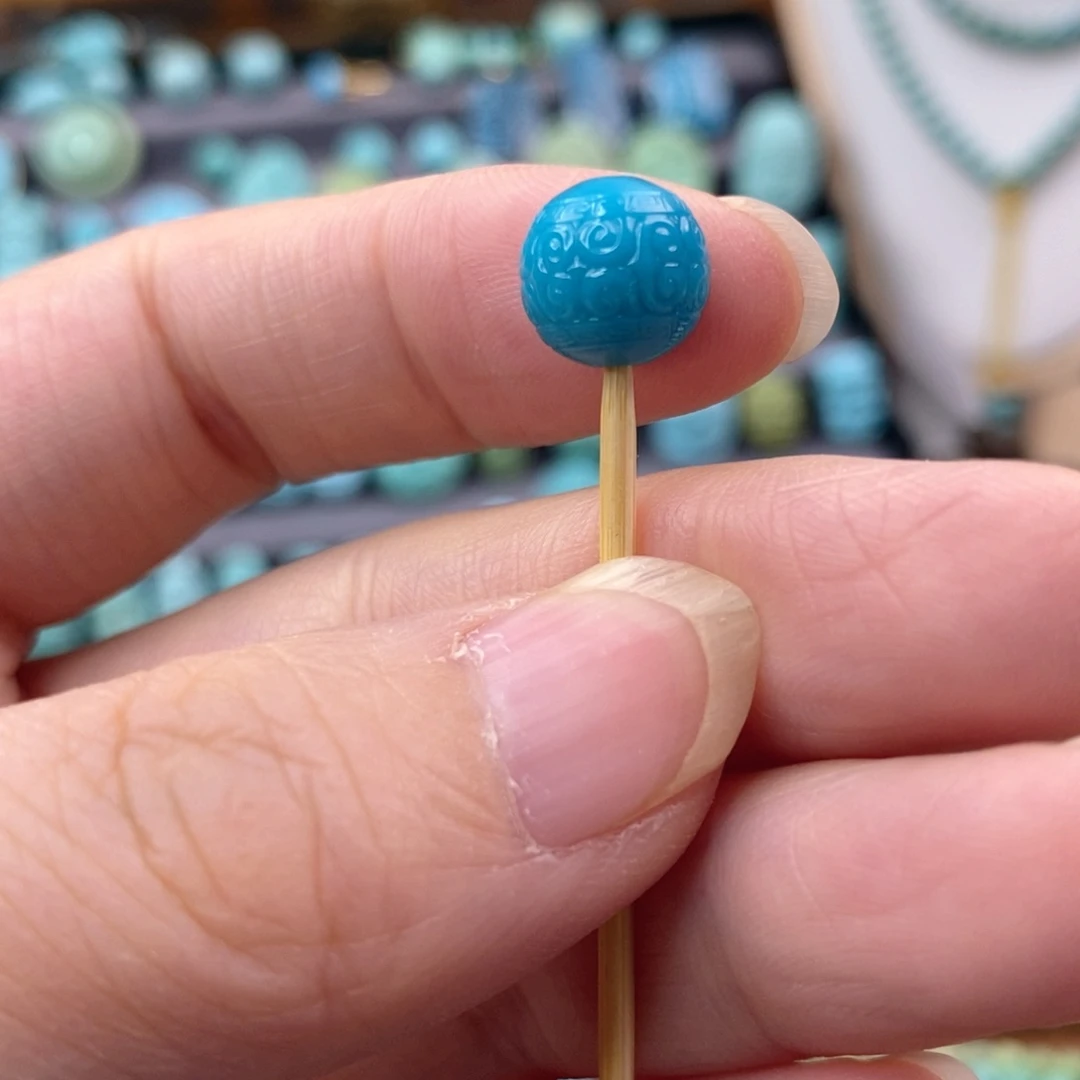 绿松石珠宝奇石未镶嵌