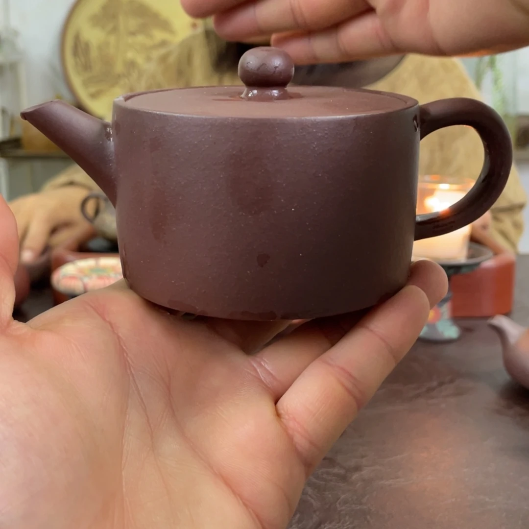 茶壶紫砂漫山紫泥