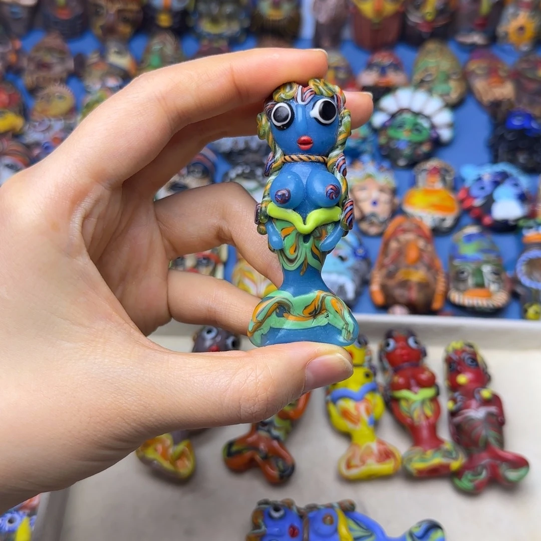 琉璃非金属美人鱼一个