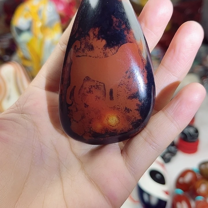 玛瑙/玉髓未镶嵌耳饰