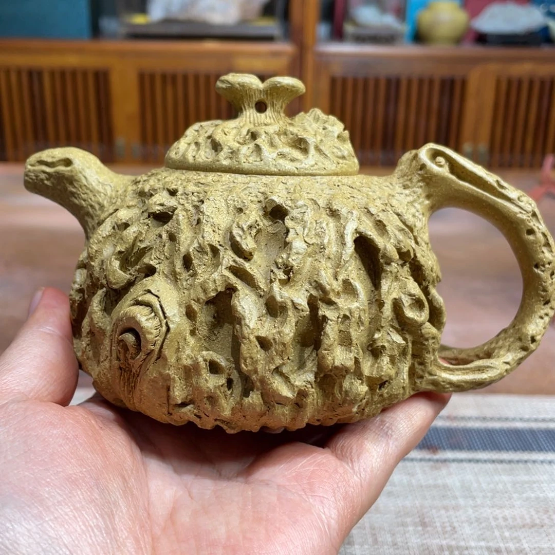 紫砂茶壶小***爸宜兴紫砂原矿紫砂壶