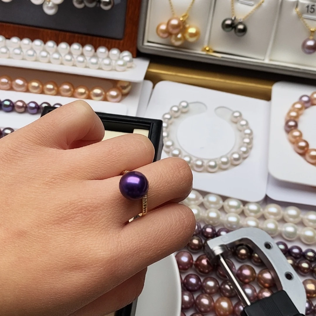 合金颈饰淡水珍珠