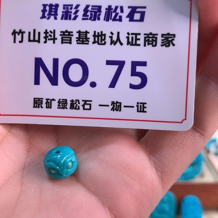 未镶嵌绿松石珠宝奇石