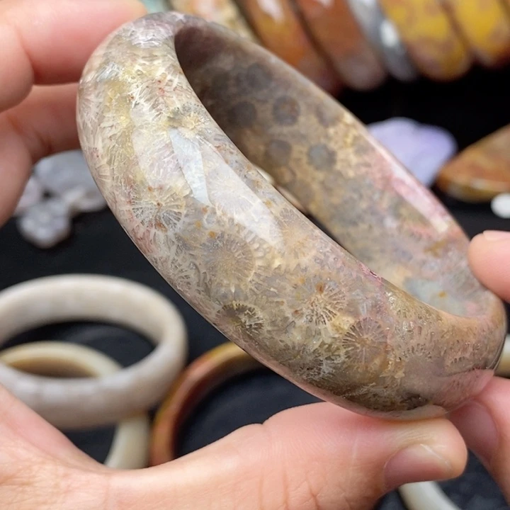 硅化玉手镯未镶嵌62.8