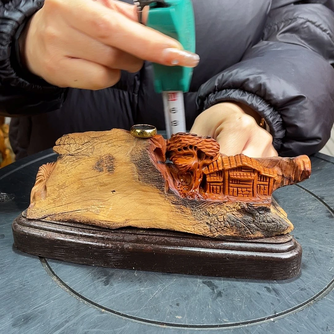 柏木（崖柏）山水倒流香送两盒香