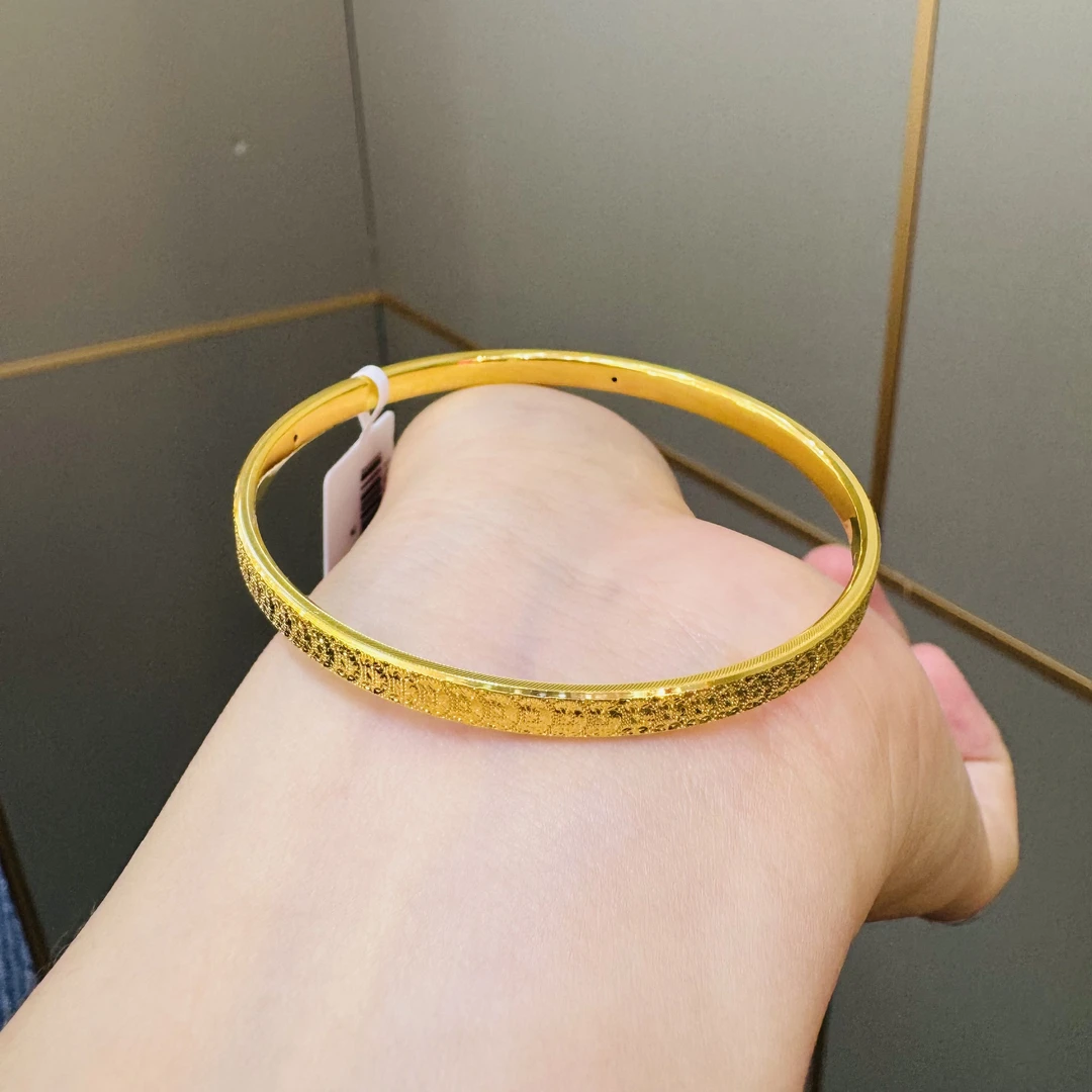 【莹莹专享】足金999 钱币GP    7.8#54纳金添福