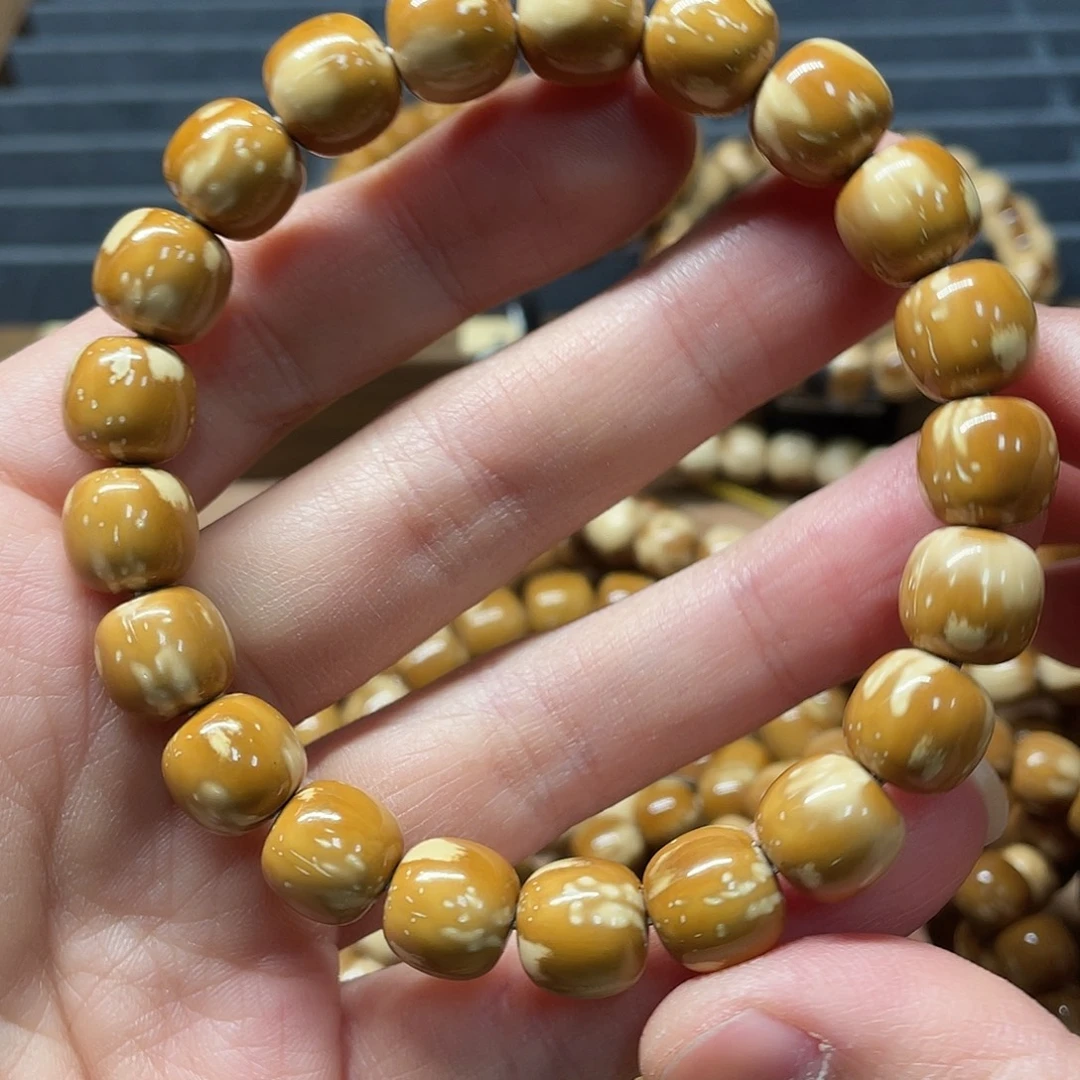 紫金鼠吊坠实心紫金鼠手串11火焰纹