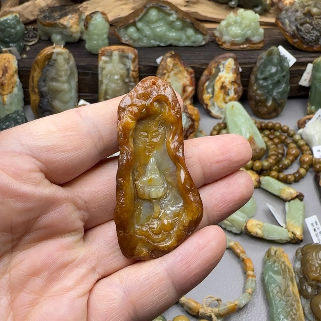 @***风岫岩河磨玉（透闪石质玉）未镶嵌珠宝奇石