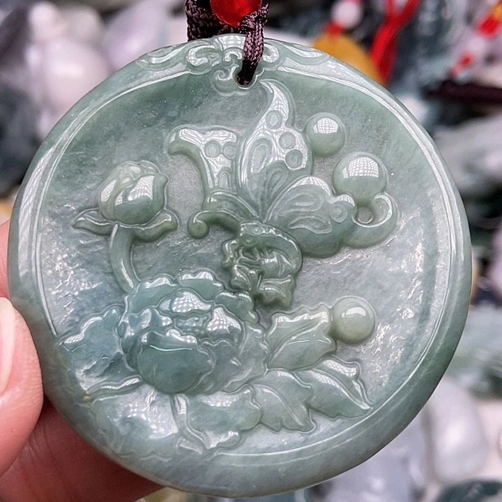 颈饰未镶嵌翡翠翡翠