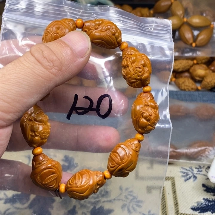 橄榄核手串/手链橄榄核雕工艺手串