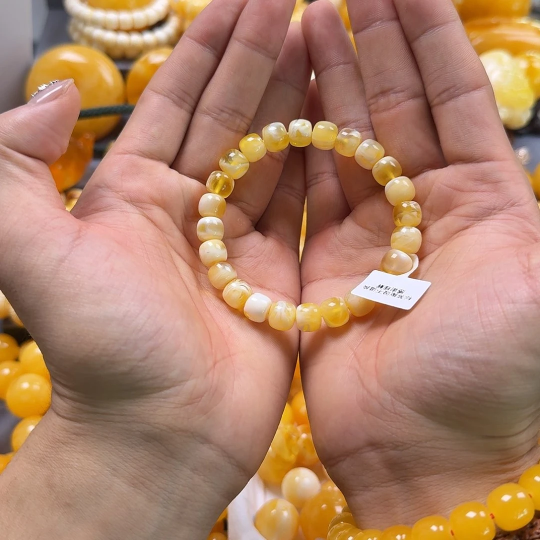 蜜蜡珠宝奇石未镶嵌9mm