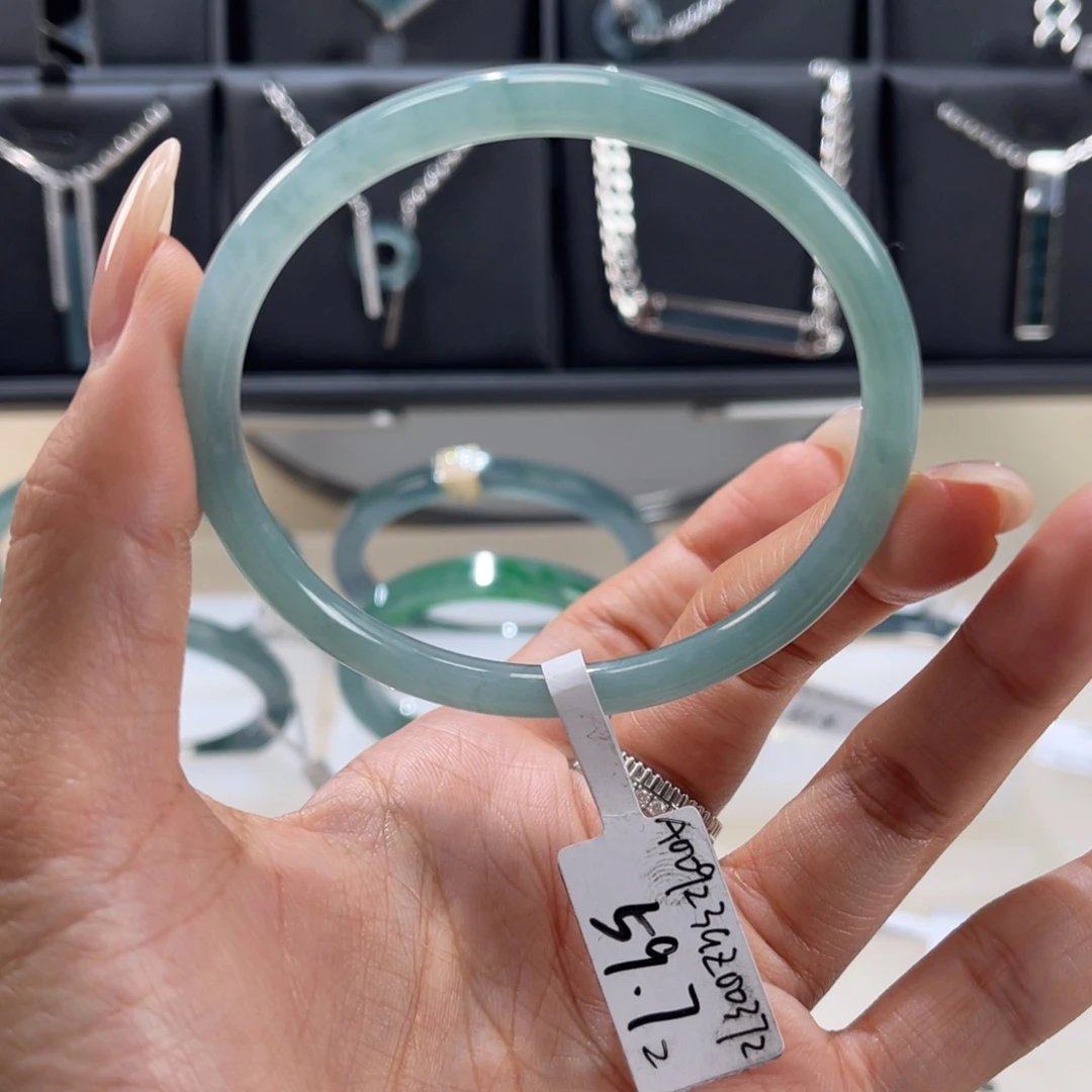 翡翠未镶嵌手镯59.72