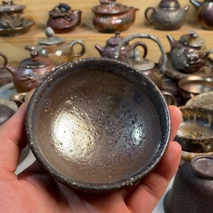 杯柴烧手工制作工艺