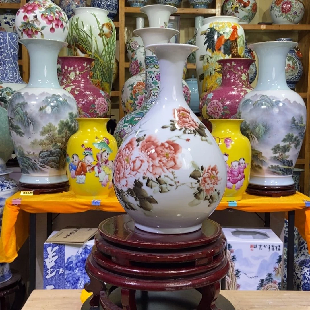 景德镇陶瓷花瓶摆件