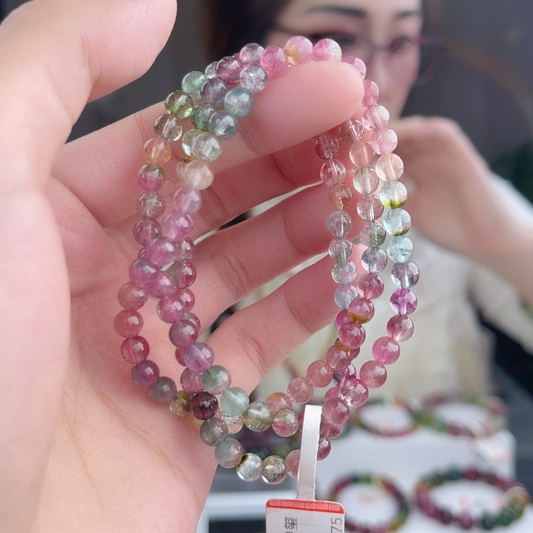 未镶嵌碧玺碧玺 5mm