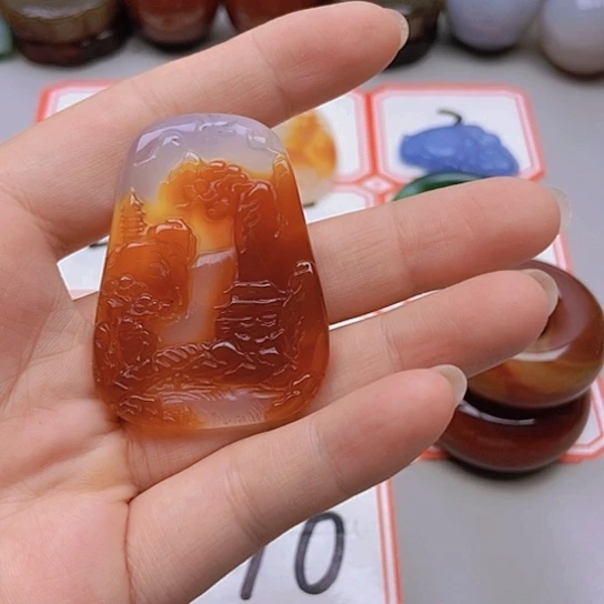 【闪购商品】玛瑙/玉髓未镶嵌珠宝半成品凡**赛