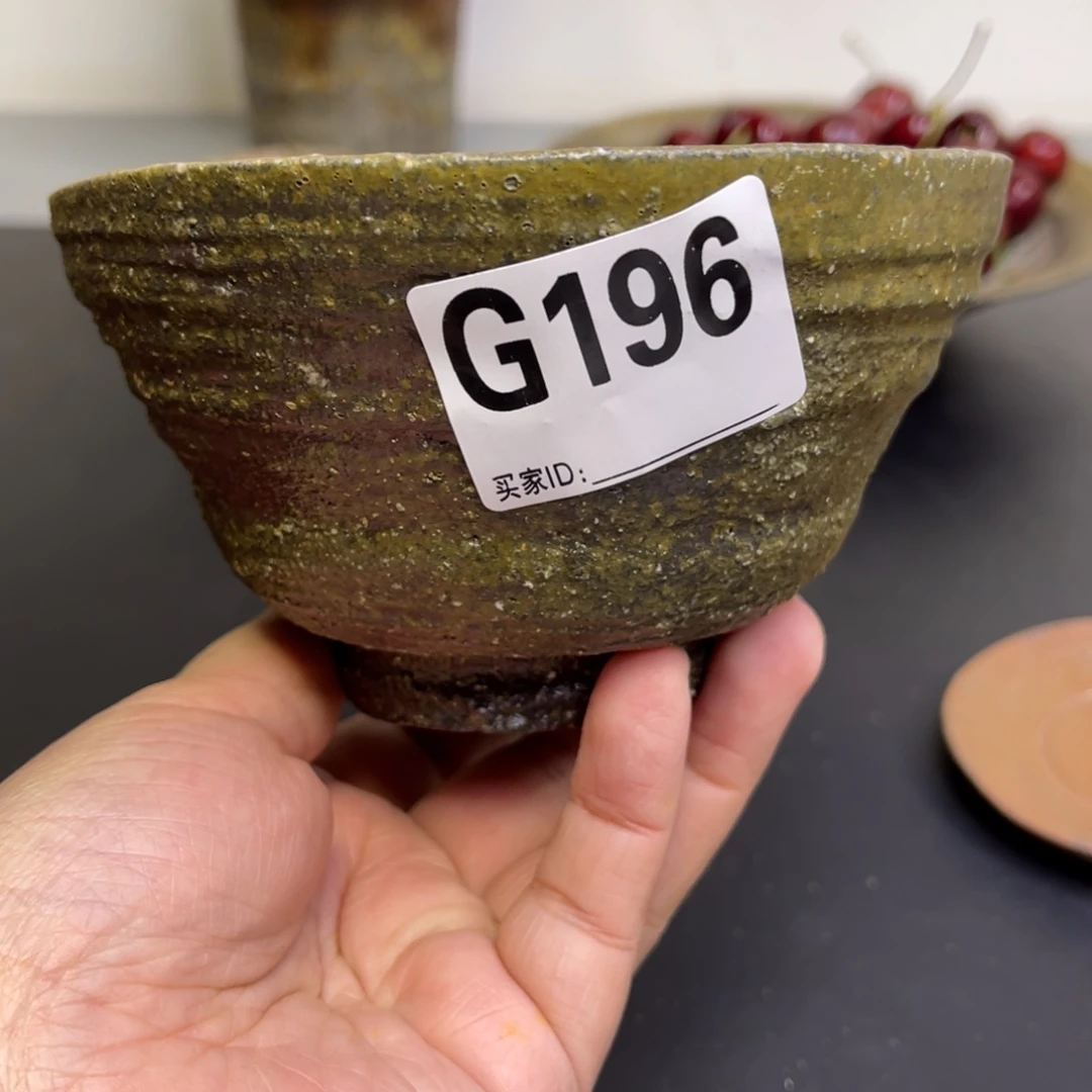 备前烧作品 好看的碗小*