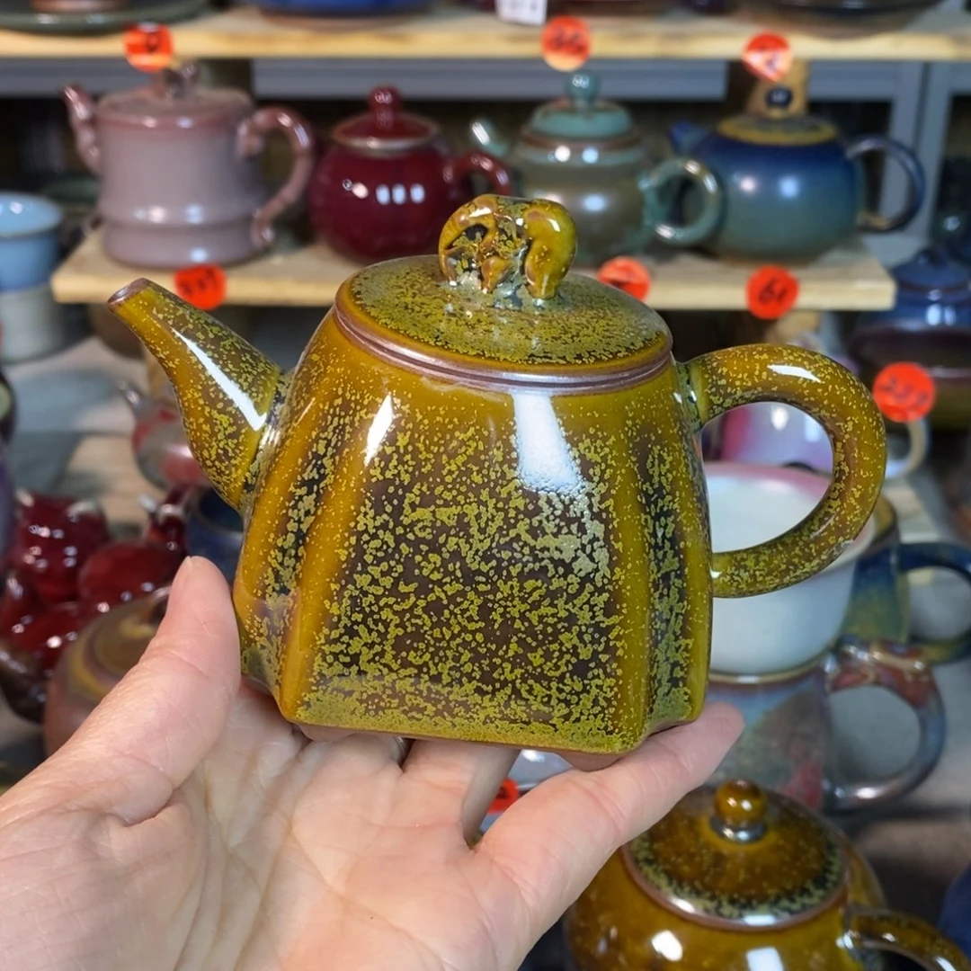 退***兵神后钧瓷手工，茶器