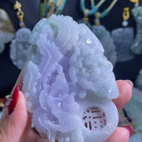 【闪购商品】颈饰未镶嵌翡翠凤凰